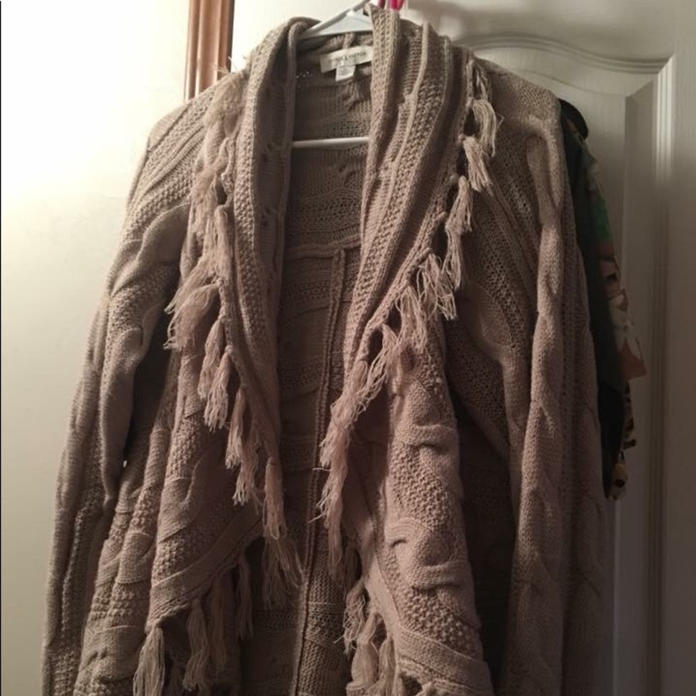 Cute tan sweater